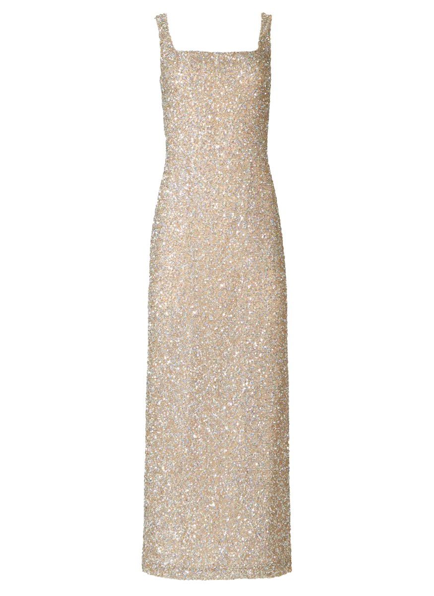 Harper Sequin Column Gown US8 / GOLD Harper Sequin Column Gown US8 / GOLD