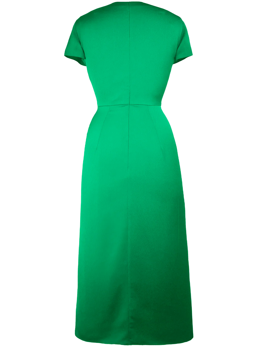 Irene Charmeuse Crinkle Dress