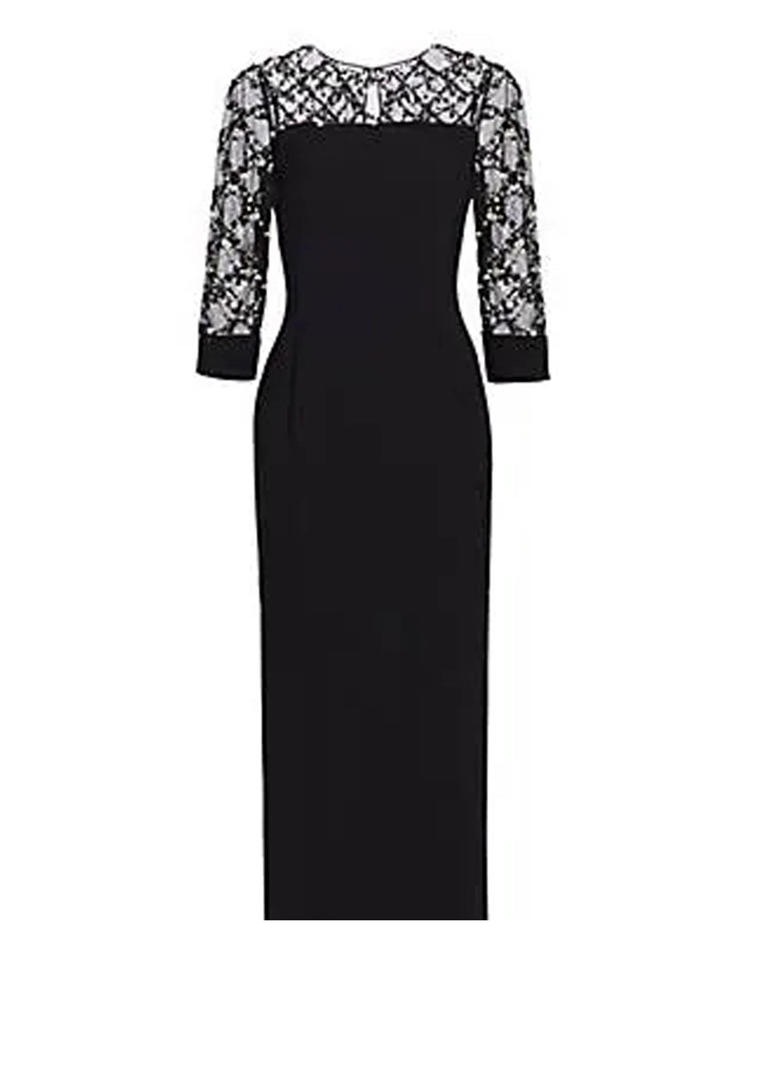 Swanson Crepe Cocktail Dress