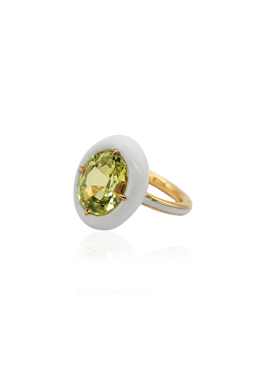 Chrysoberyl Cocktail Ring