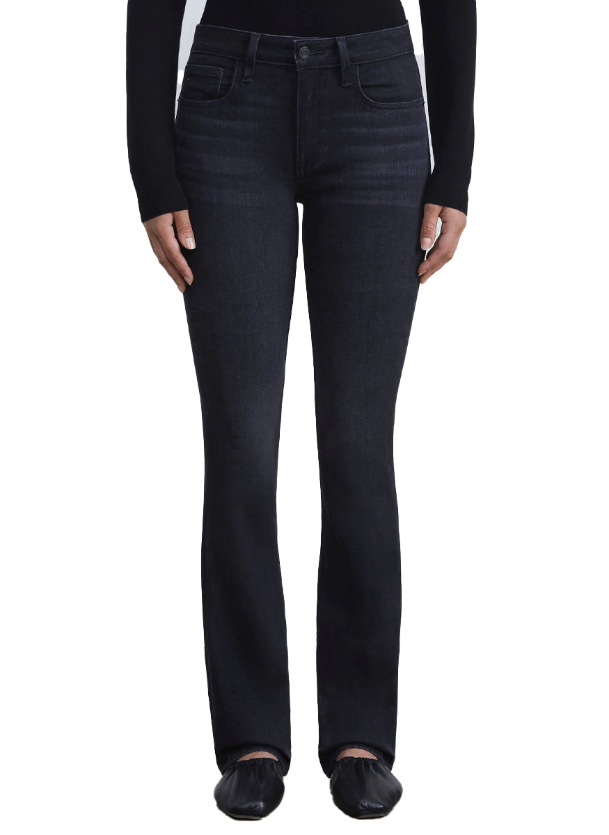 Kick Flare Mercer Jean in Onyx