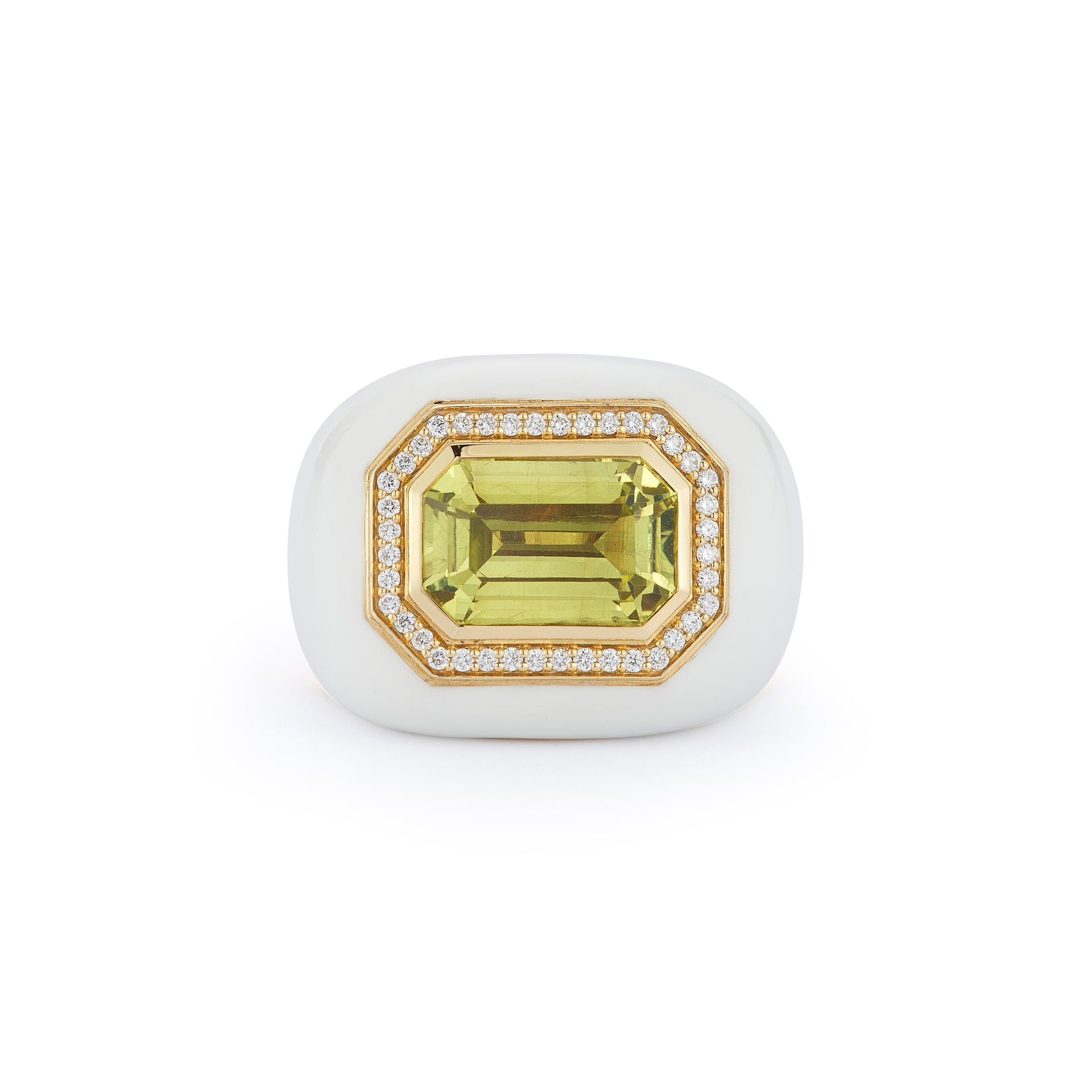 Chrysoberyl Statement Ring