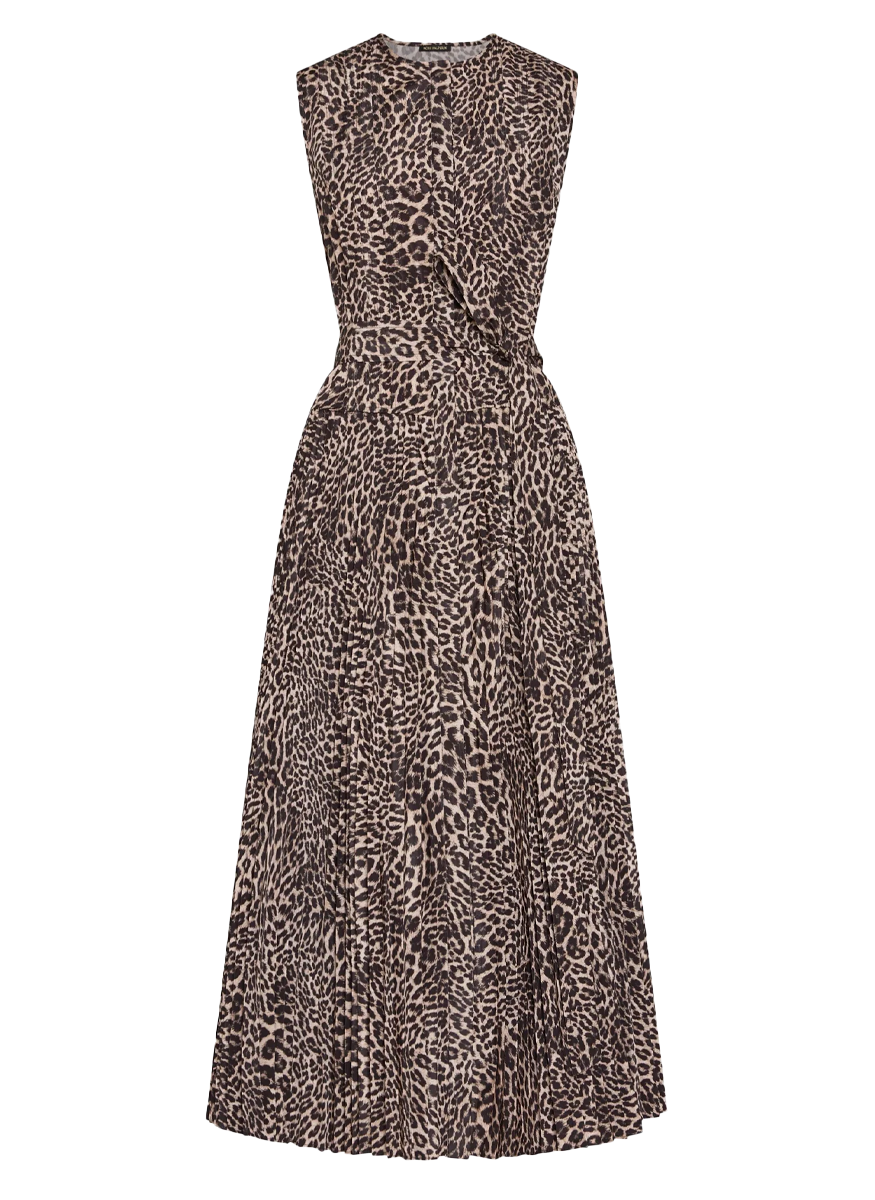 Stella Leopard Dress