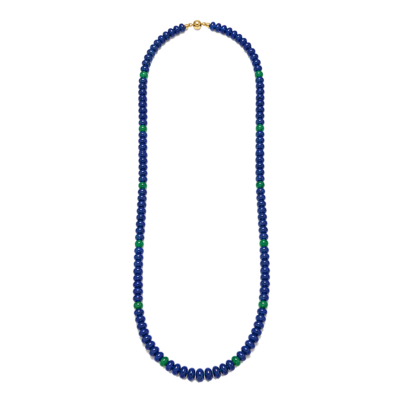 Sapphire and Emerald Necklace