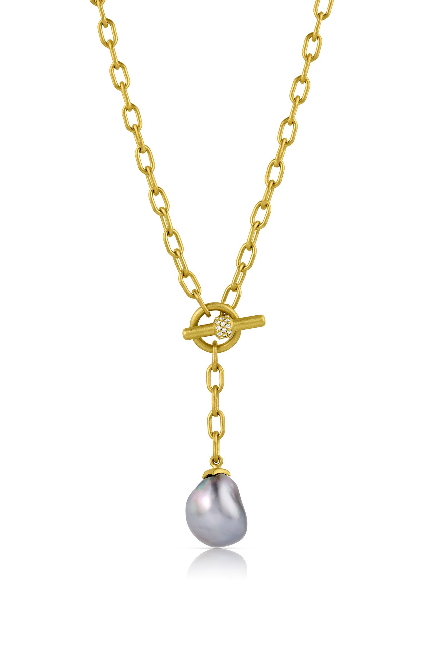 Tahitian Pearl Lariat Necklace