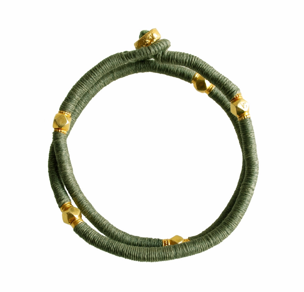 Colors Bracelet, Army Green