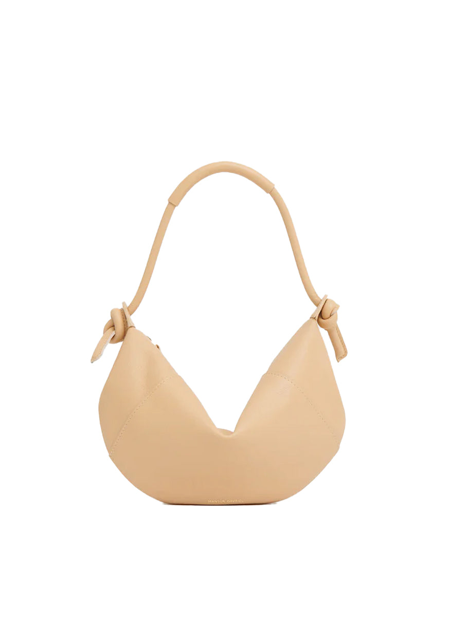 Mini Fortuna Shoulder in Sand Leather