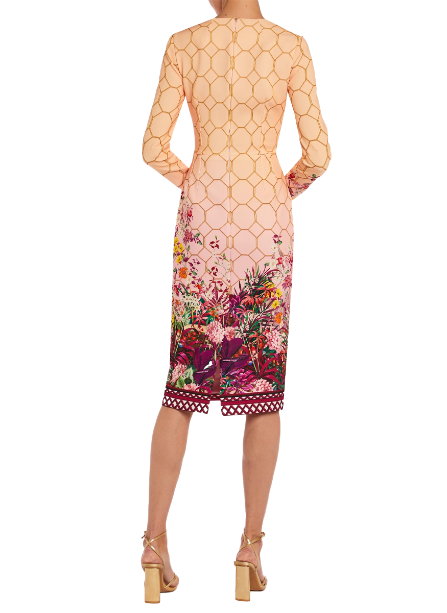 Nadja Conservatoire Blush Dress - Mary Katrantzou