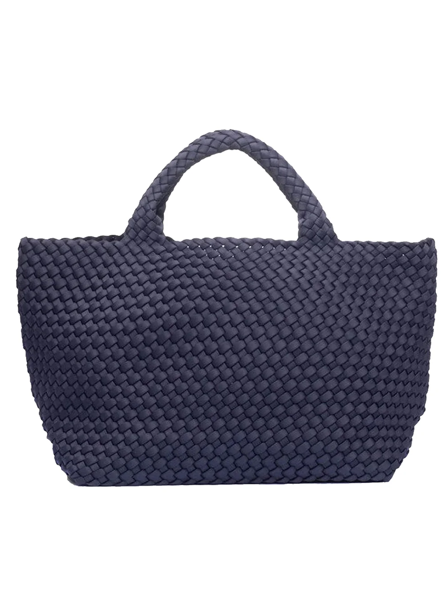St. Barths Medium Tote in Ink Blue