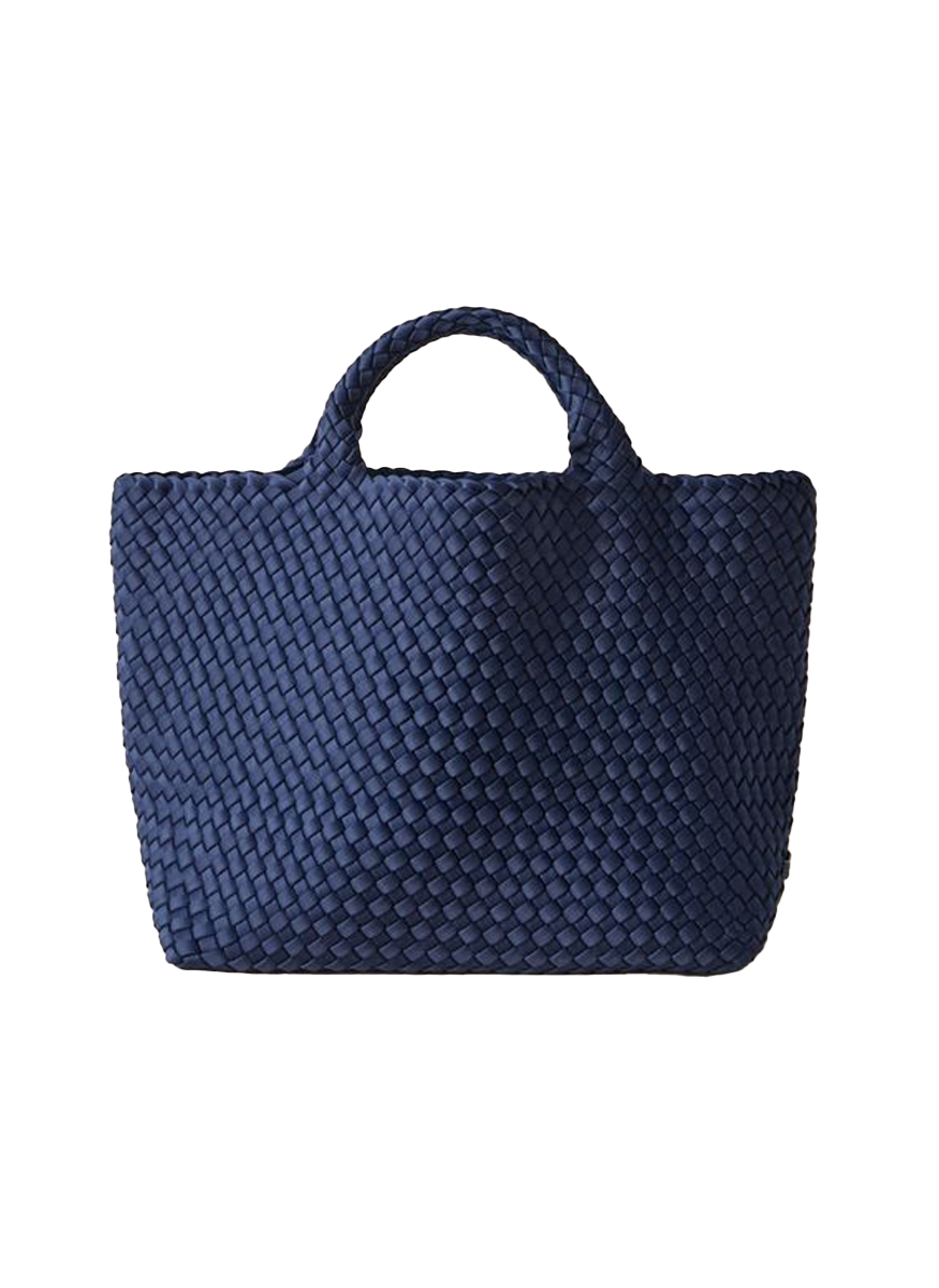 St. Barths Medium Tote in Ink Blue