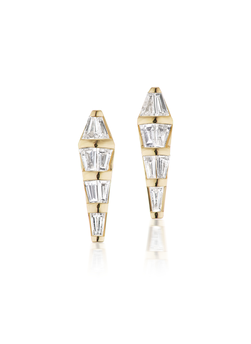 Spectrum Diamond Stick Earrings