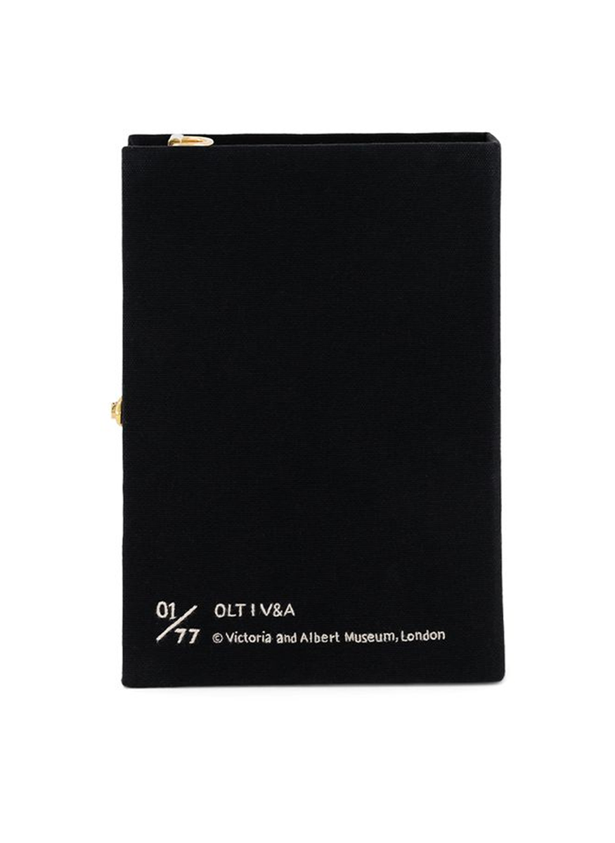 "V&A Garcelon" Book Clutch with Strap
