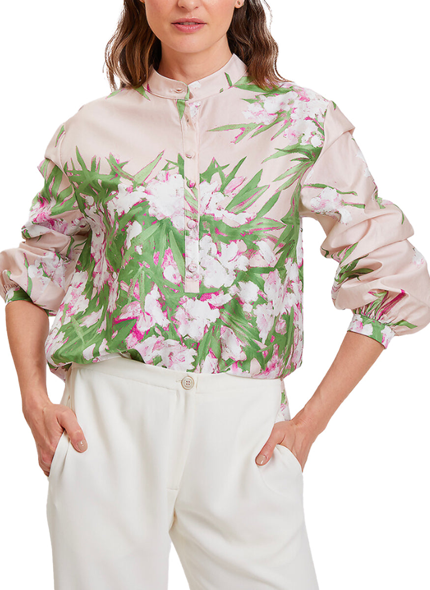 Liguria Pink Cotton Shirt