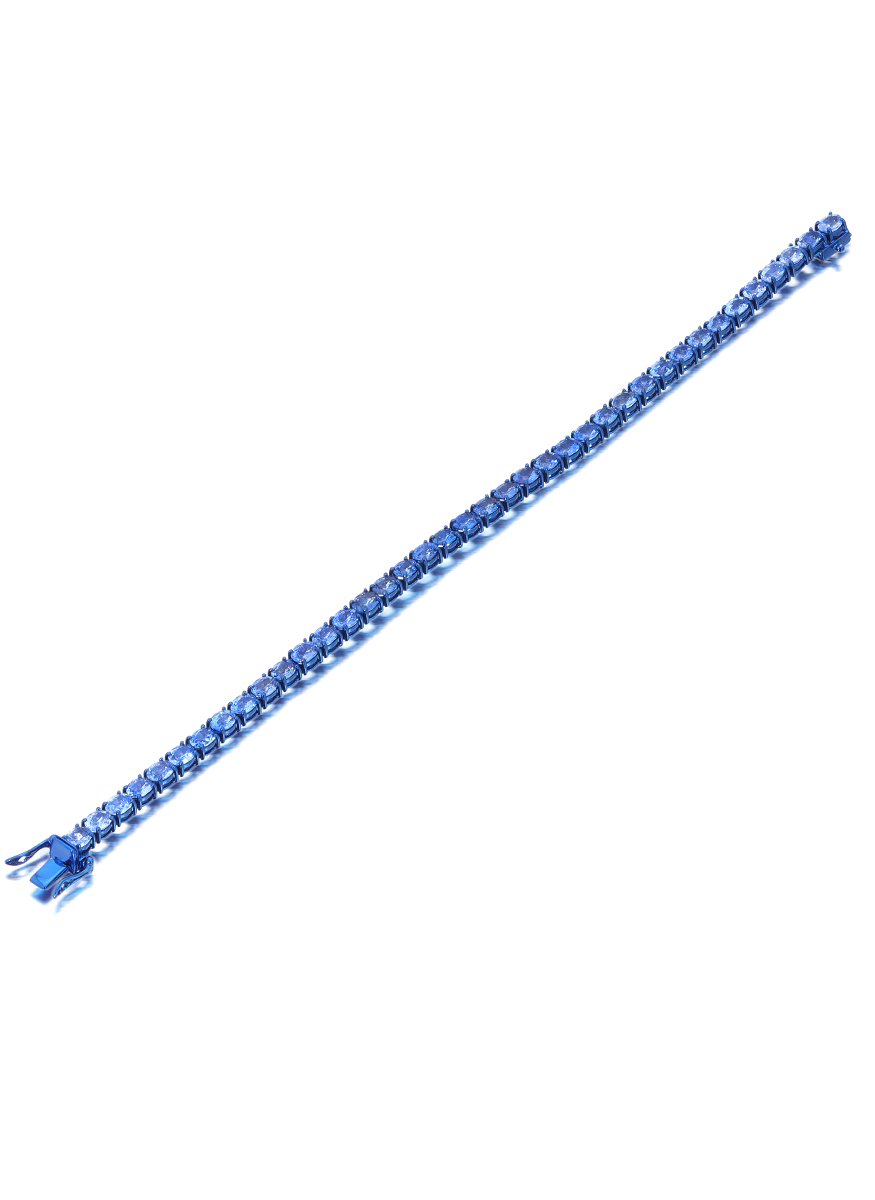 Ombre' Blue Sapphire Tennis Bracelet