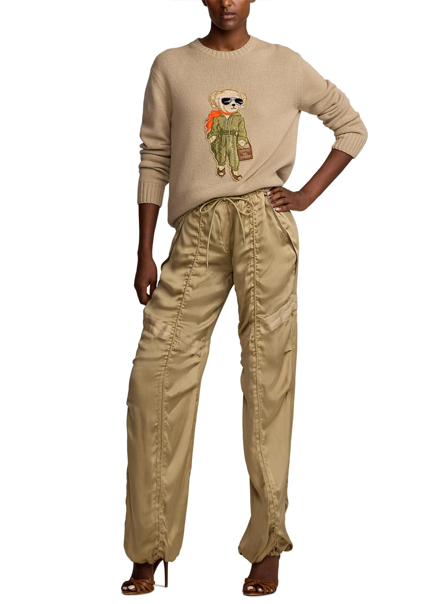 Aviator Polo Bear Cashmere Sweater