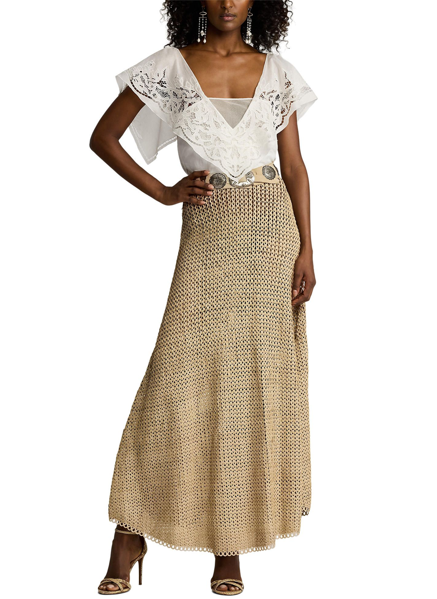Suede Cast Concho Belt