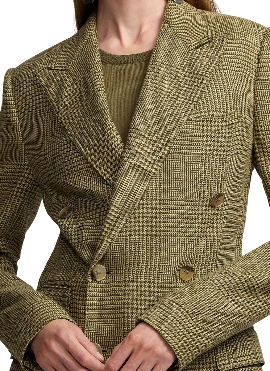 Richie Glen Plaid Tweed Jacket - Ralph Lauren Collection