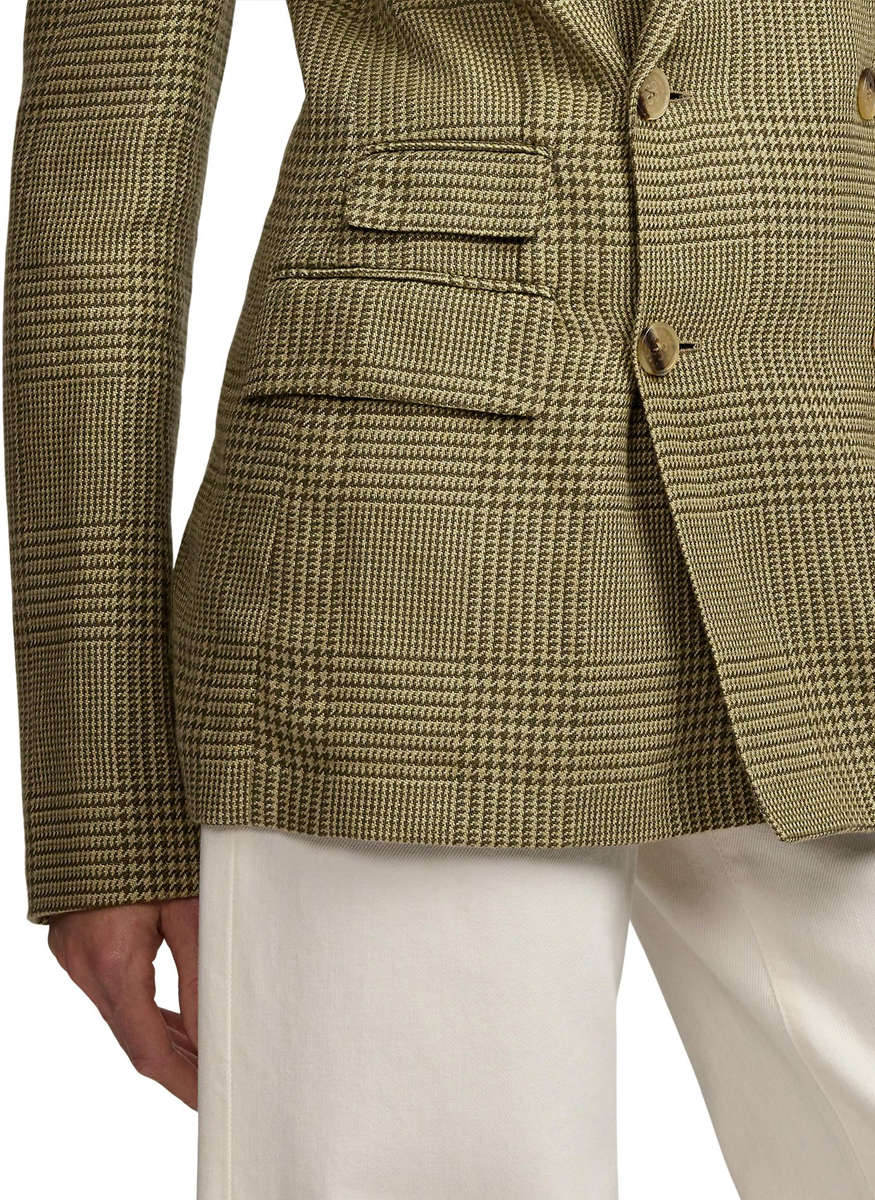 Richie Glen Plaid Tweed Jacket - Ralph Lauren Collection