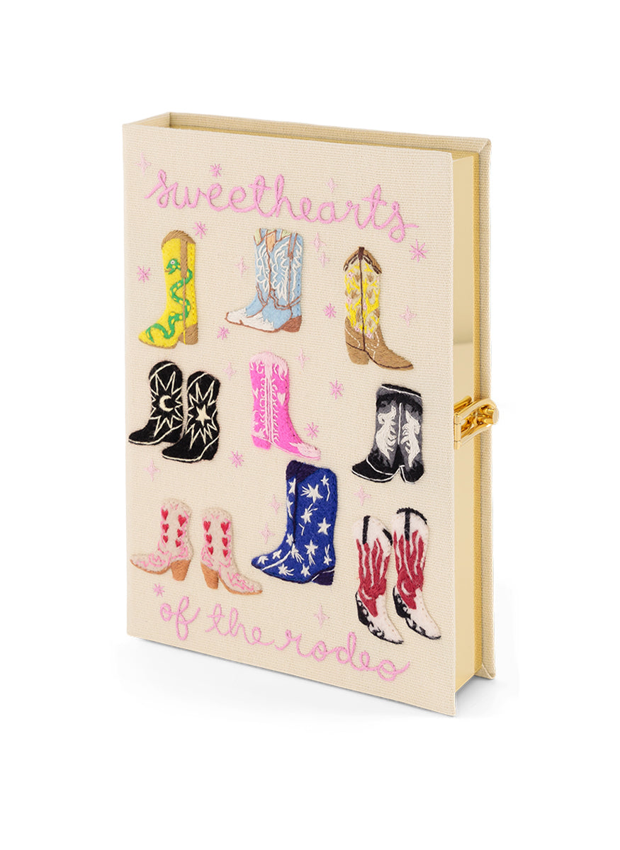 Sweethearts Of The Rodeo Book Clutch with Strap