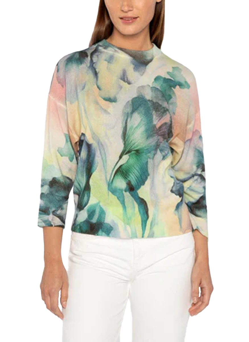 Romantic Floral Crew