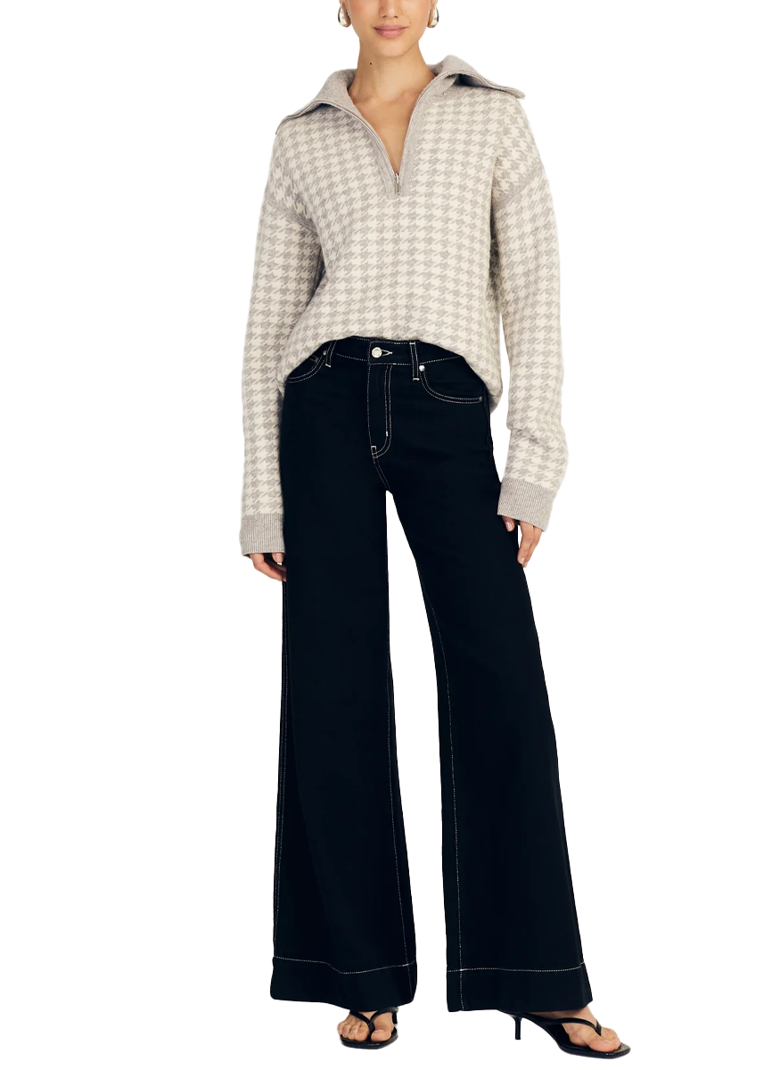 Samuel Reversible Quarter Zip Sweater – Elizabeth Anthony