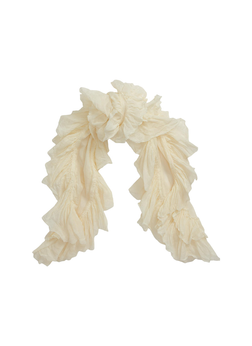 Washed Organza Ruffle Scarf - Ralph Lauren Collection