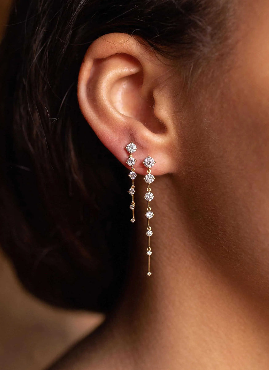 Sequence Earrings, Short