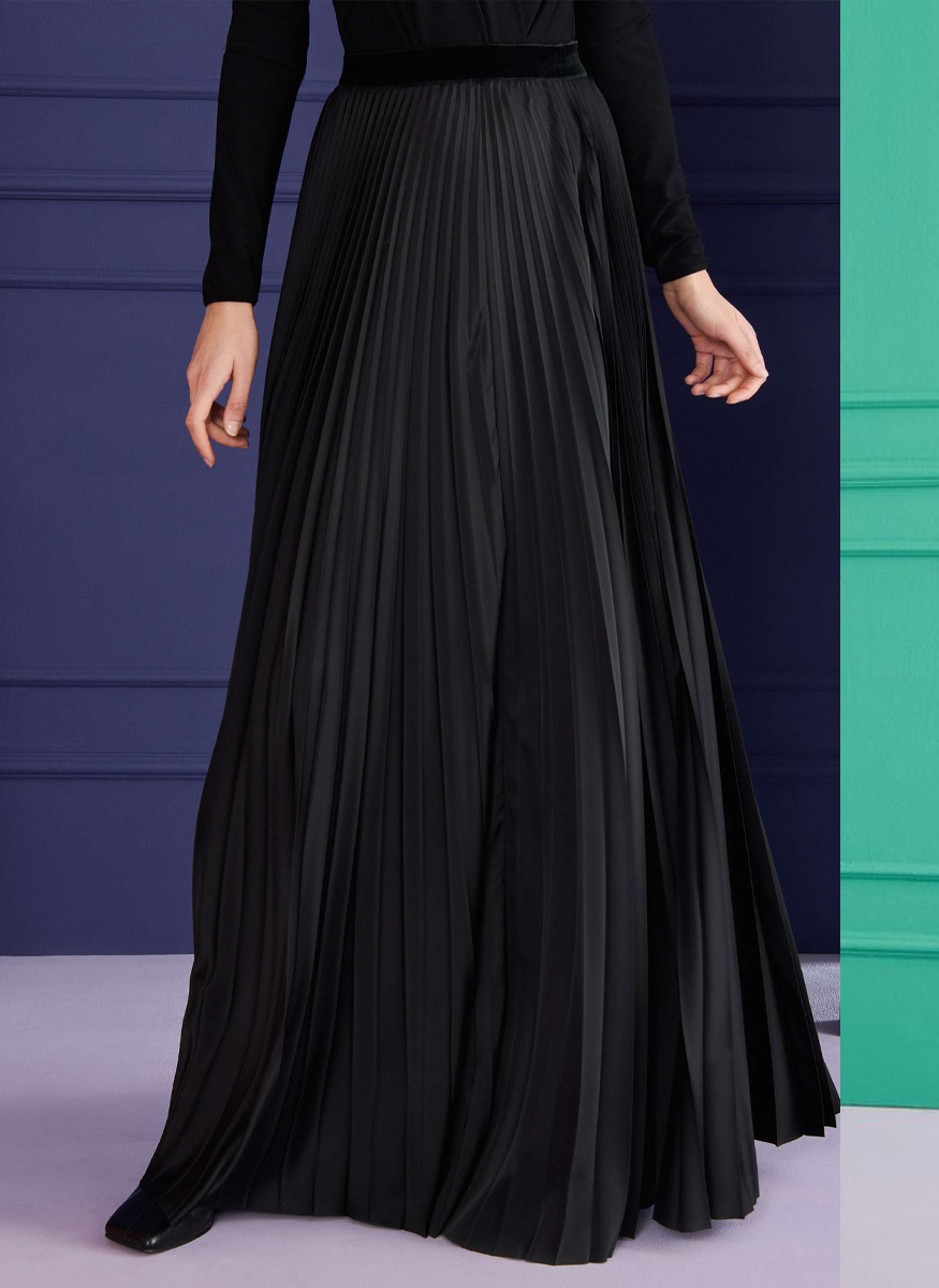 Satin Maxi Skirt