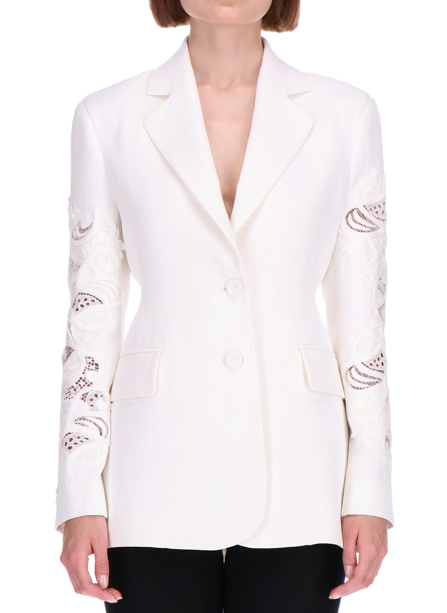 Lace Single Breasted Suit - Ermanno Scervino