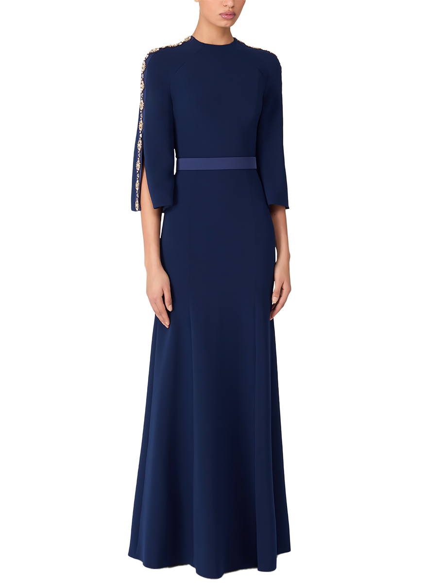 Mildren Crepe Gown