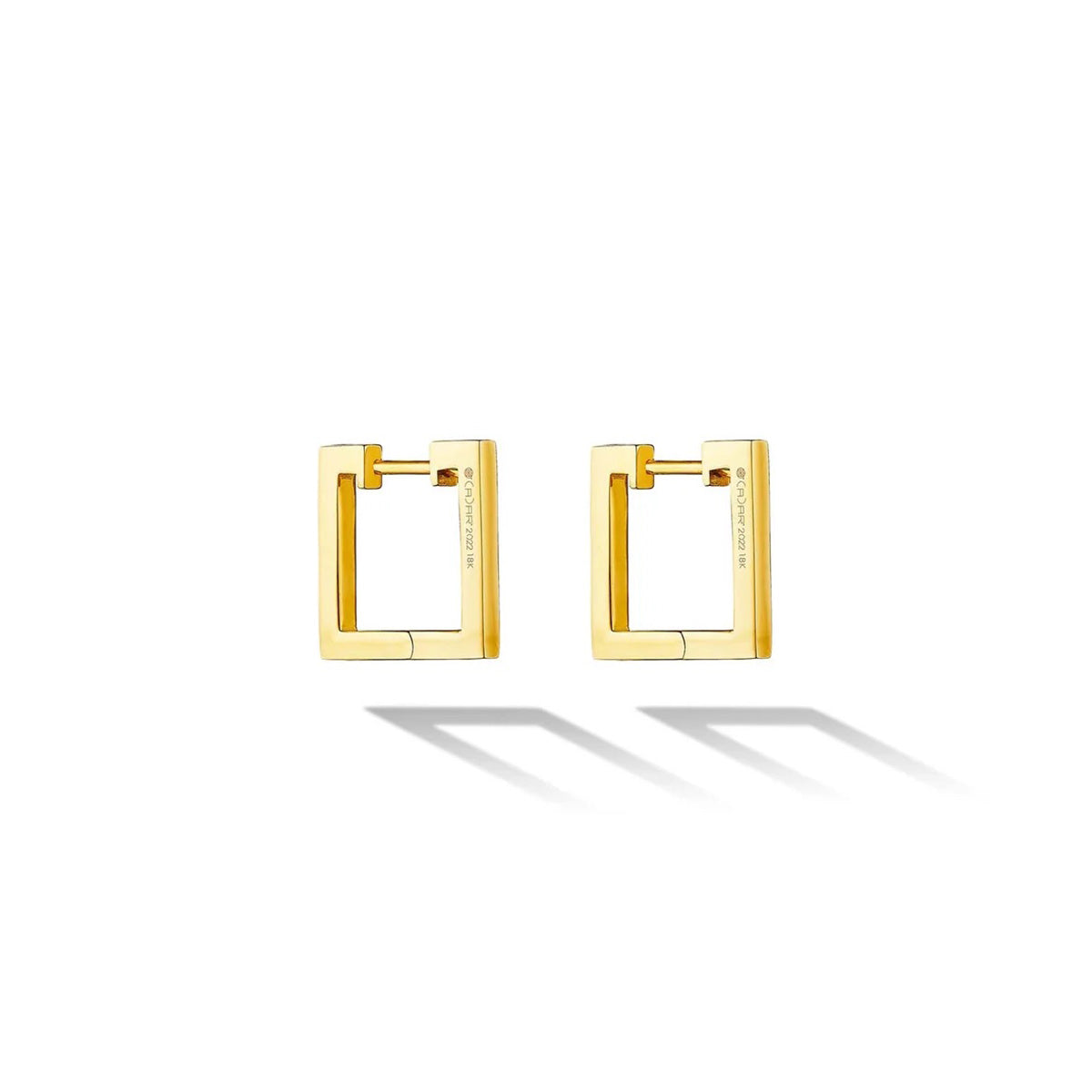 “Foundation” Square Hoops, Small
