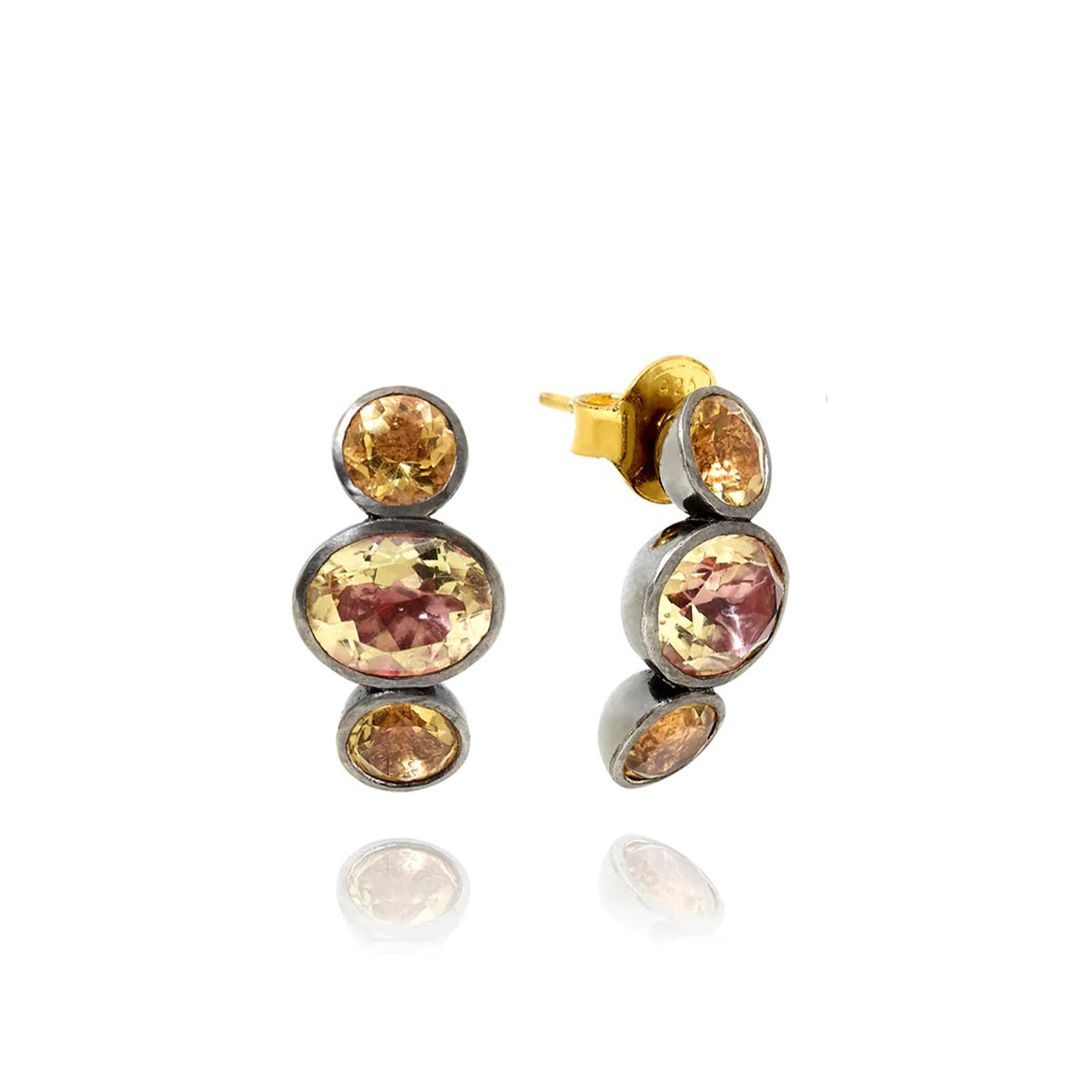 “Luzia” Demi-Hoop Earrings