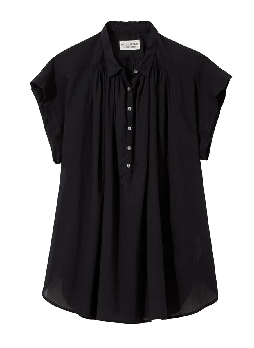 Normandy Blouse in Black