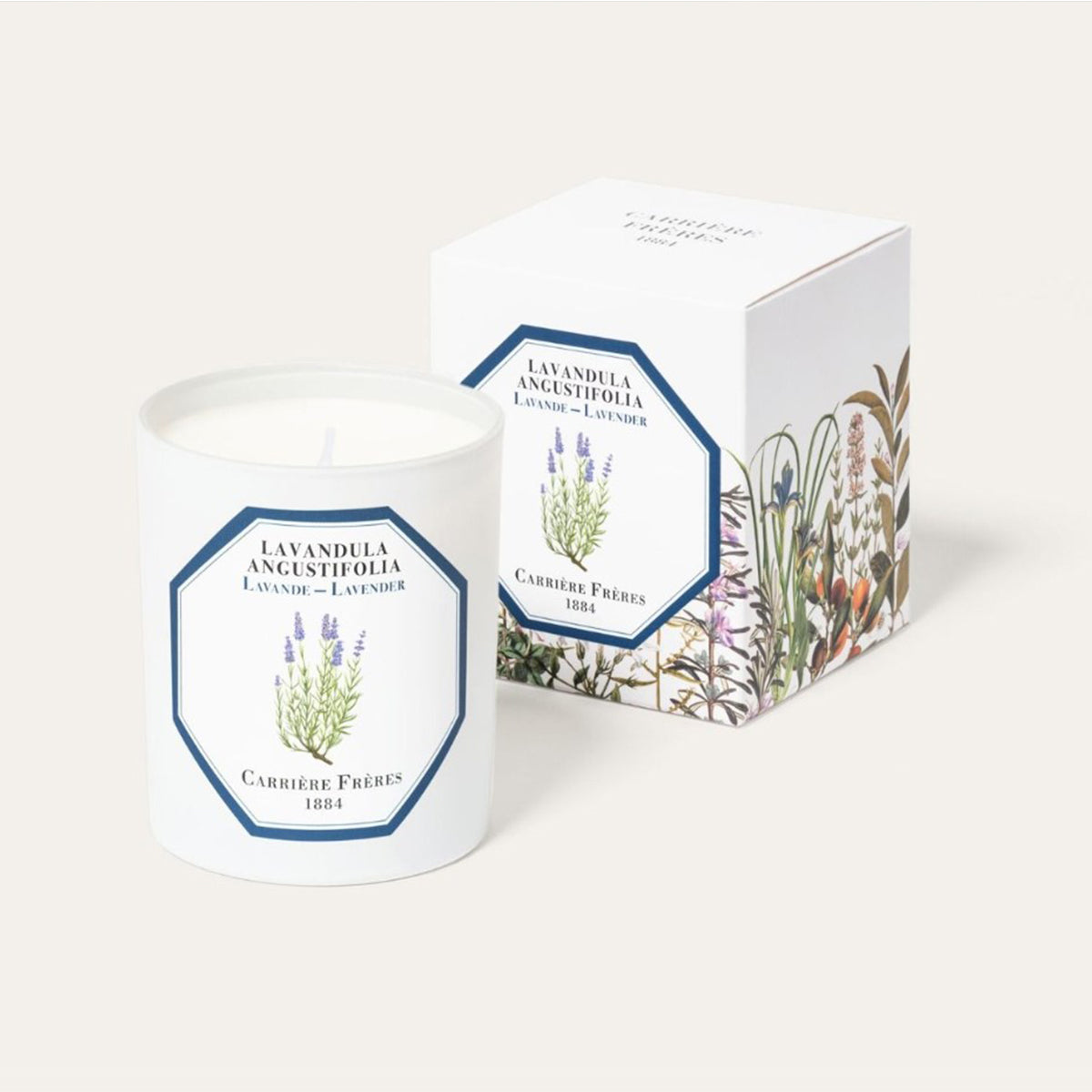 Botanical Candle in Lavender - Lavandula Angustifolia