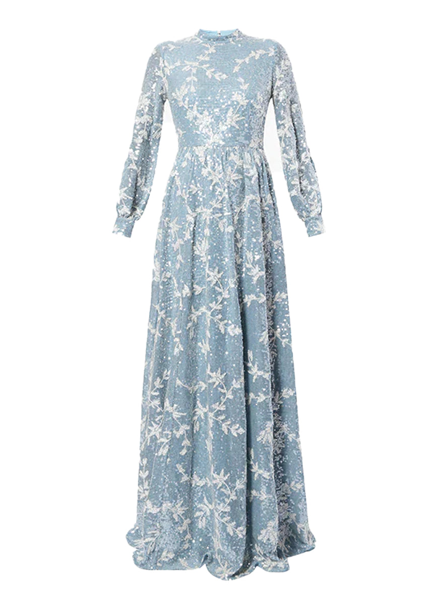 Kara Vine Sequin Gown - Erdem