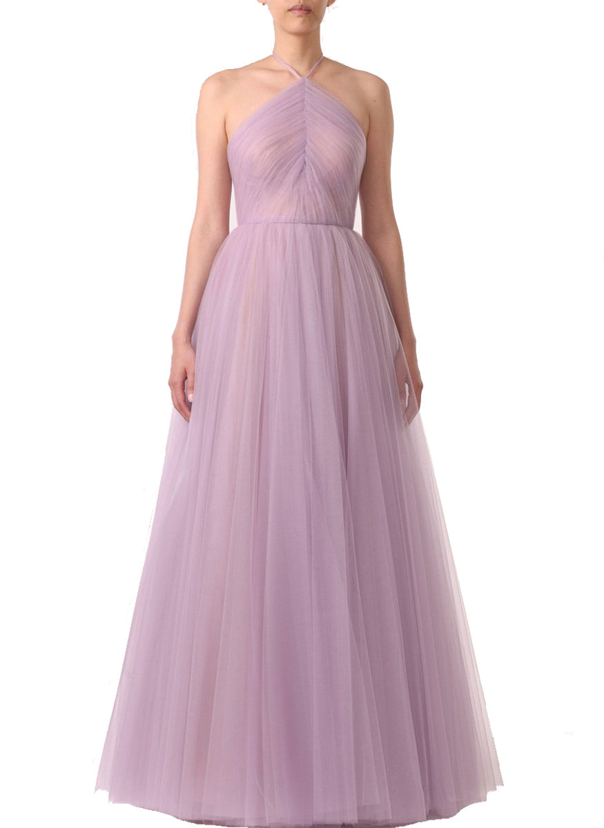 Halter Tulle Gown