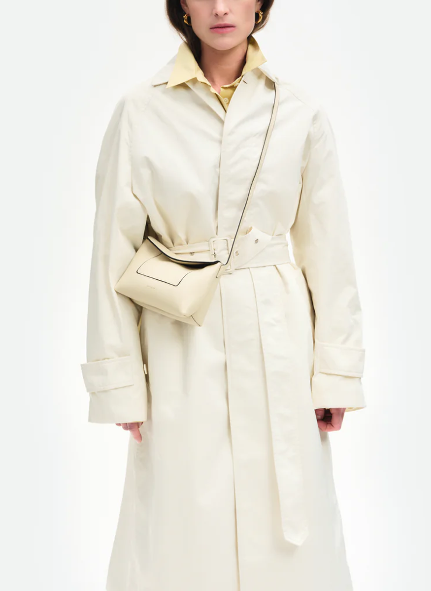 Penelope Slouch Mini in Beige Crust