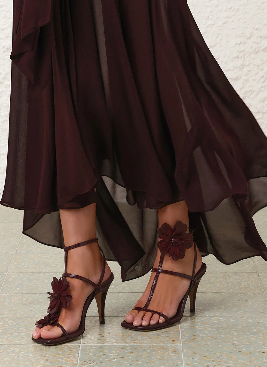Belera Sandal 85 in Mahogany - Zimmermann