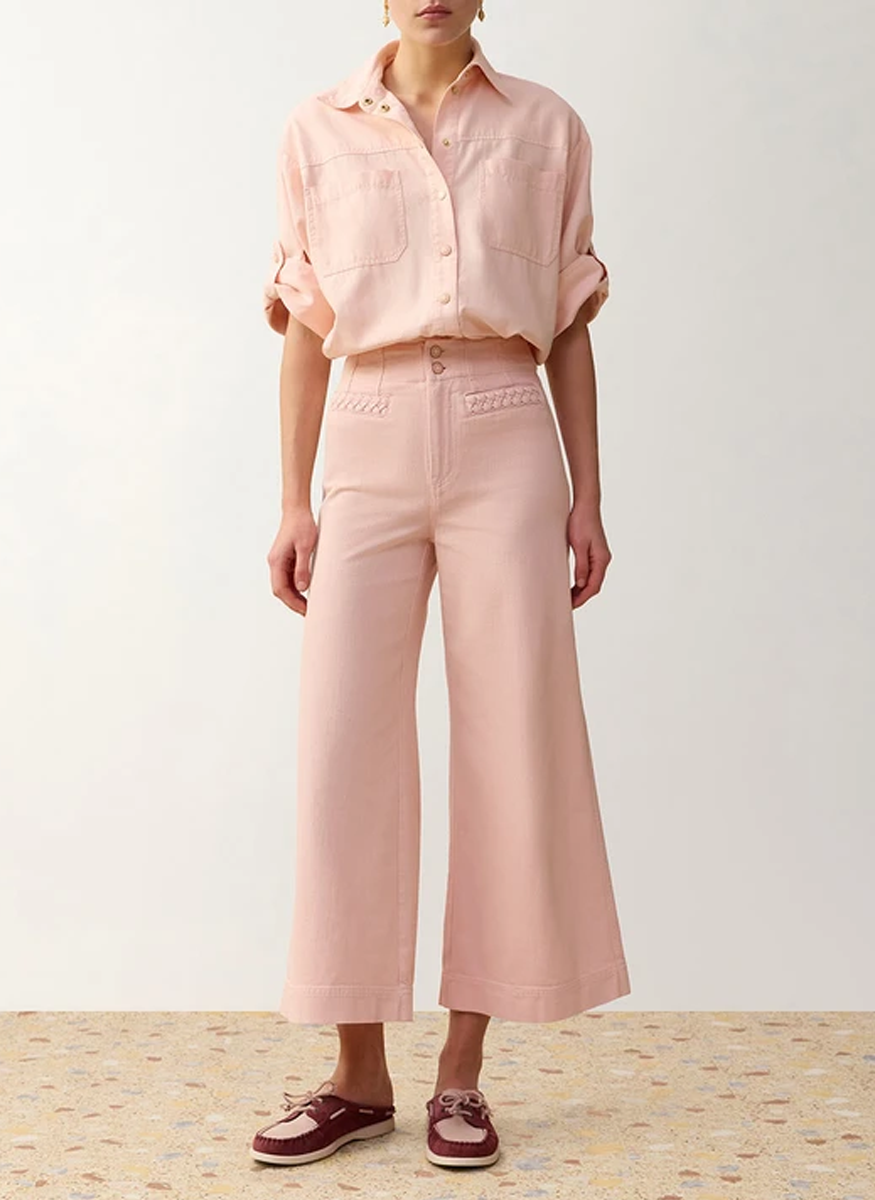 Fairlight Denim Cropped Flare