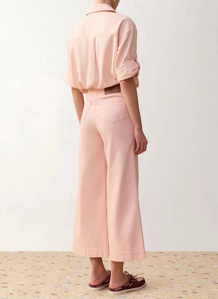 Fairlight Denim Cropped Flare - Zimmermann