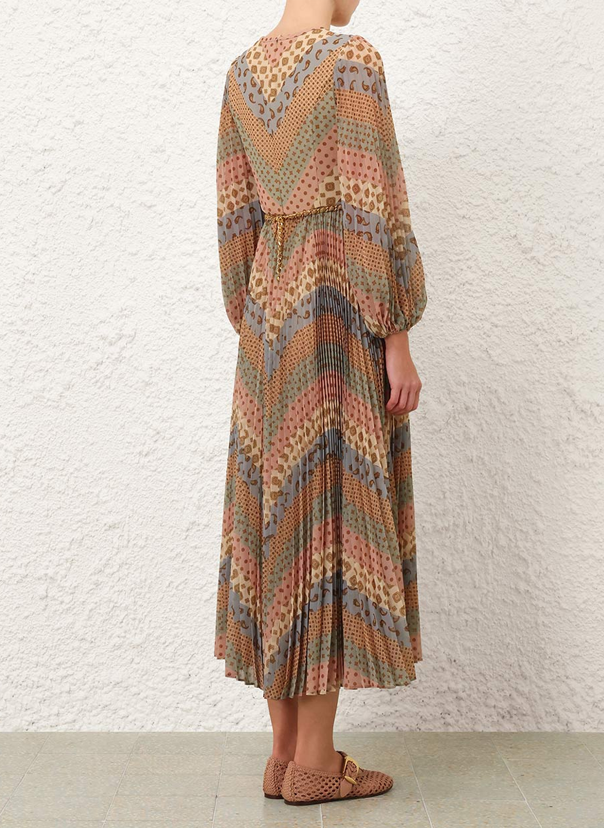 Sunray Long Sleeve Dress - Zimmermann