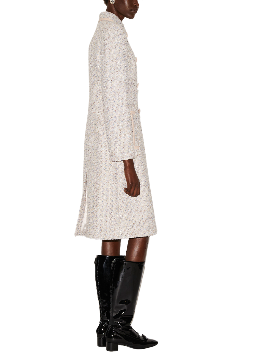 Ivana Tweed Coat - Huishan Zhang