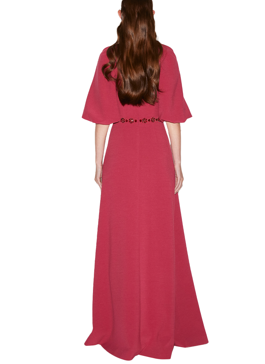 Agata Crepe Gown - Huishan Zhang