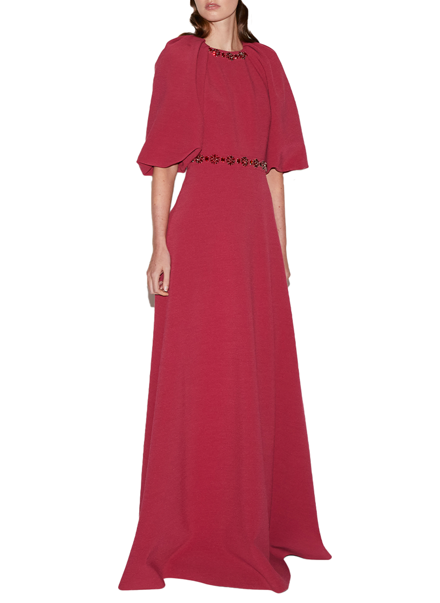 Agata Crepe Gown