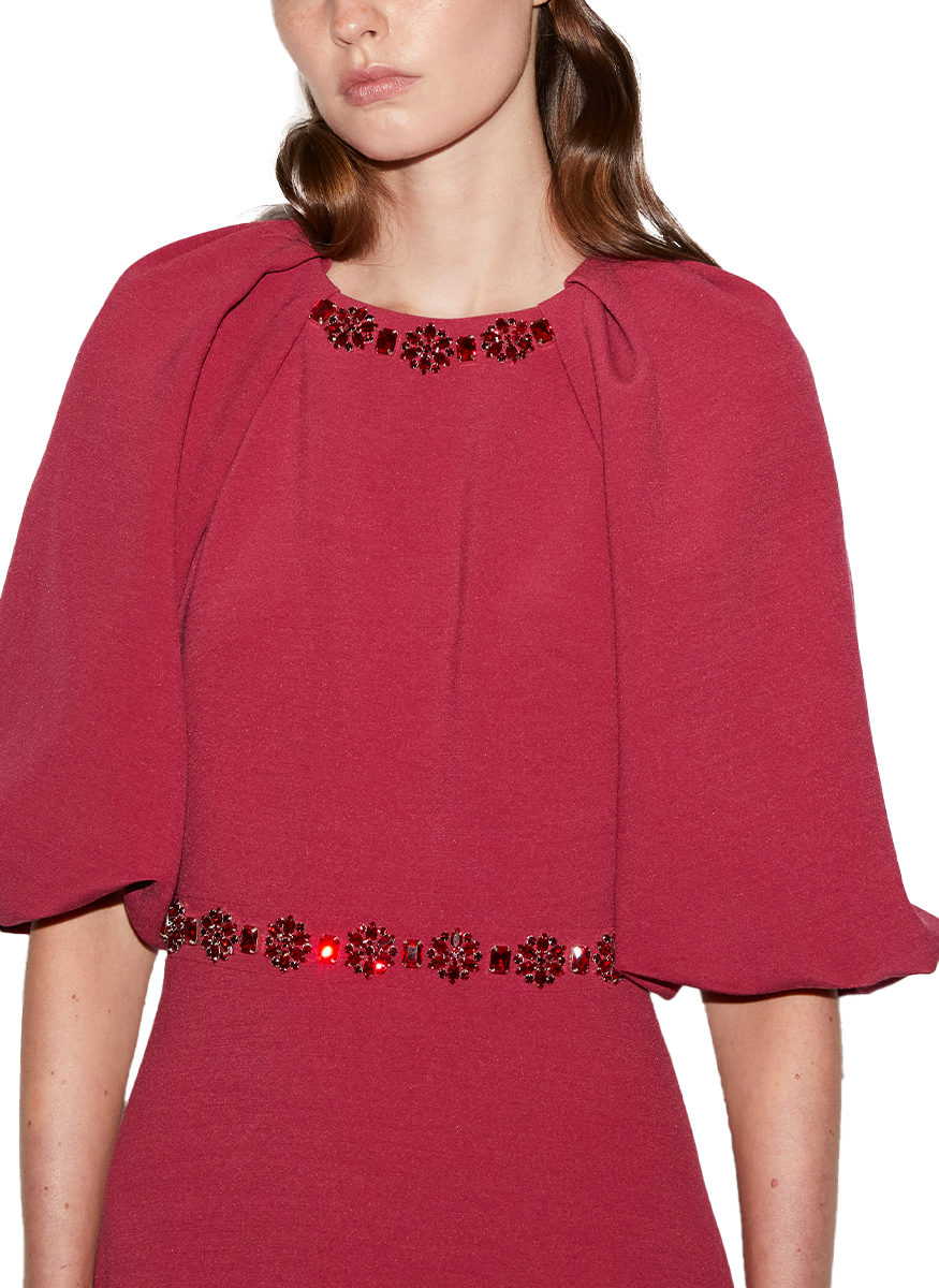 Agata Crepe Gown - Huishan Zhang