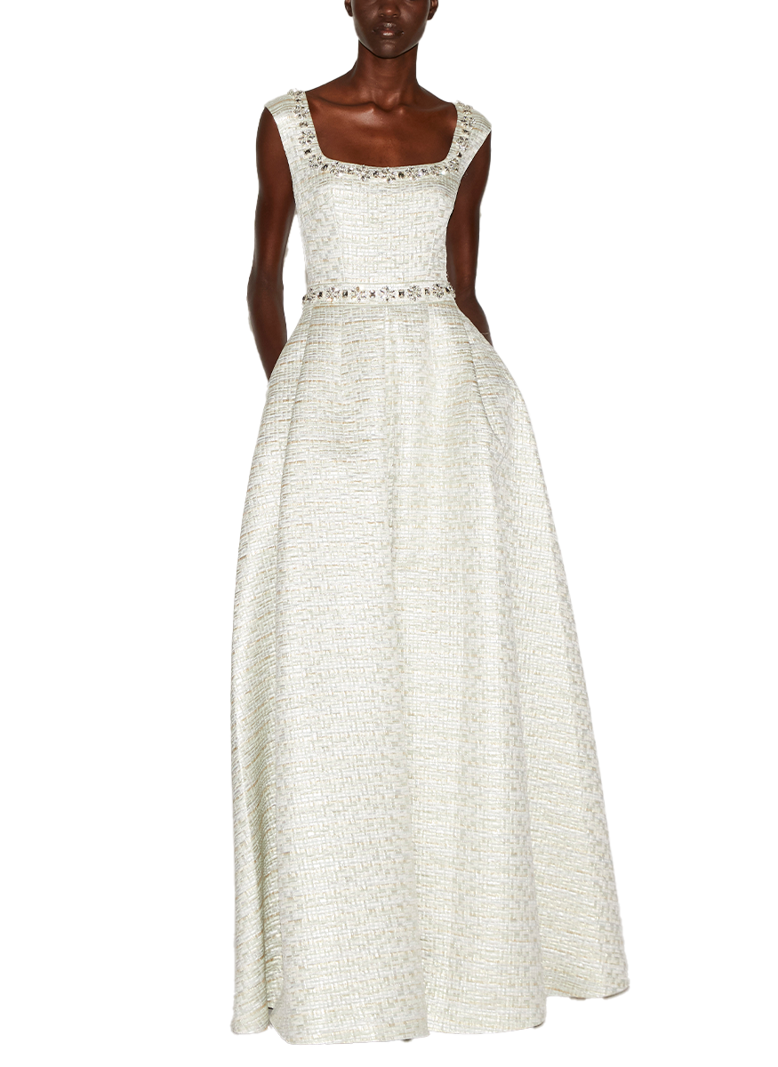Andi Jacquard Gown