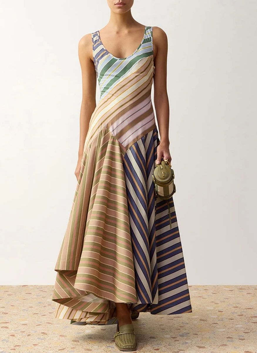 Clash Poplin Maxi Dress - Zimmermann