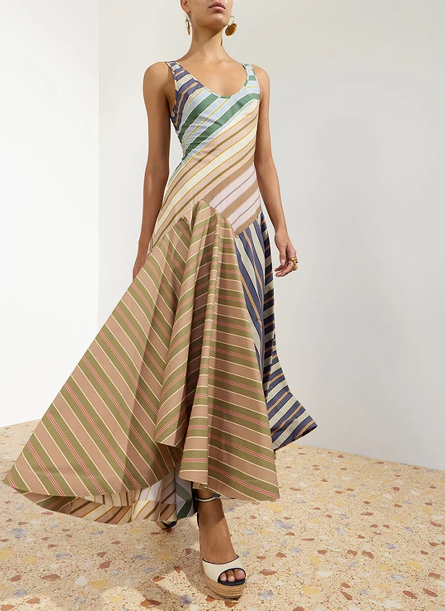 Clash Poplin Maxi Dress - Zimmermann