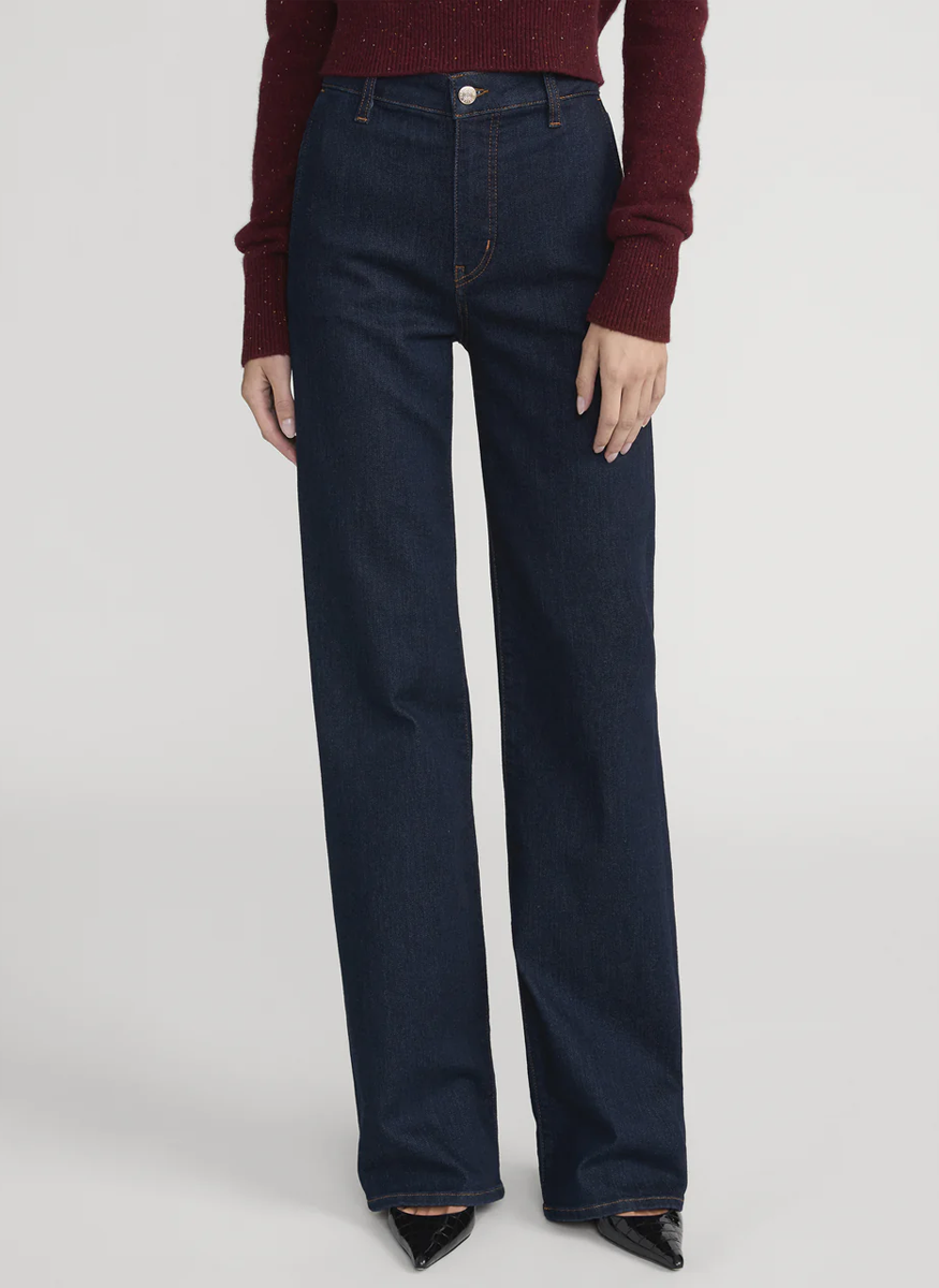 The Straight Trouser in Rinse - FRAME