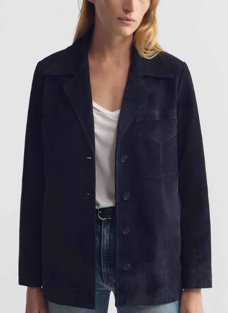 Dominic Suede Jacket - Nili Lotan
